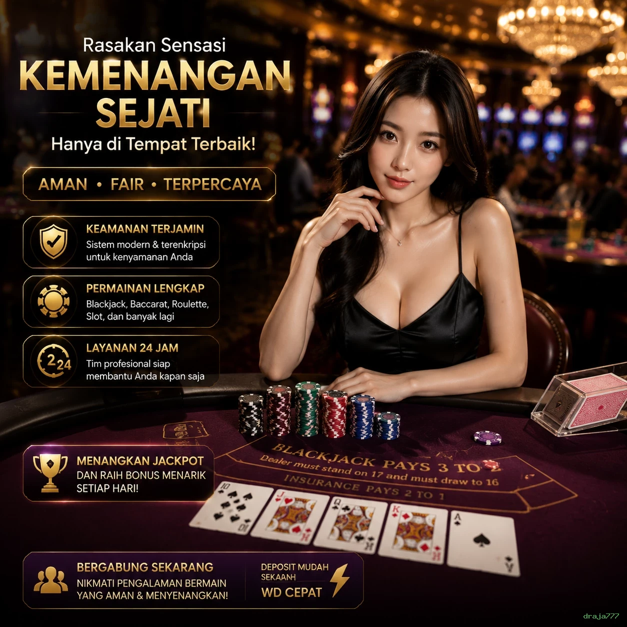Berbagai Jenis Permainan yang Tersedia di draja777