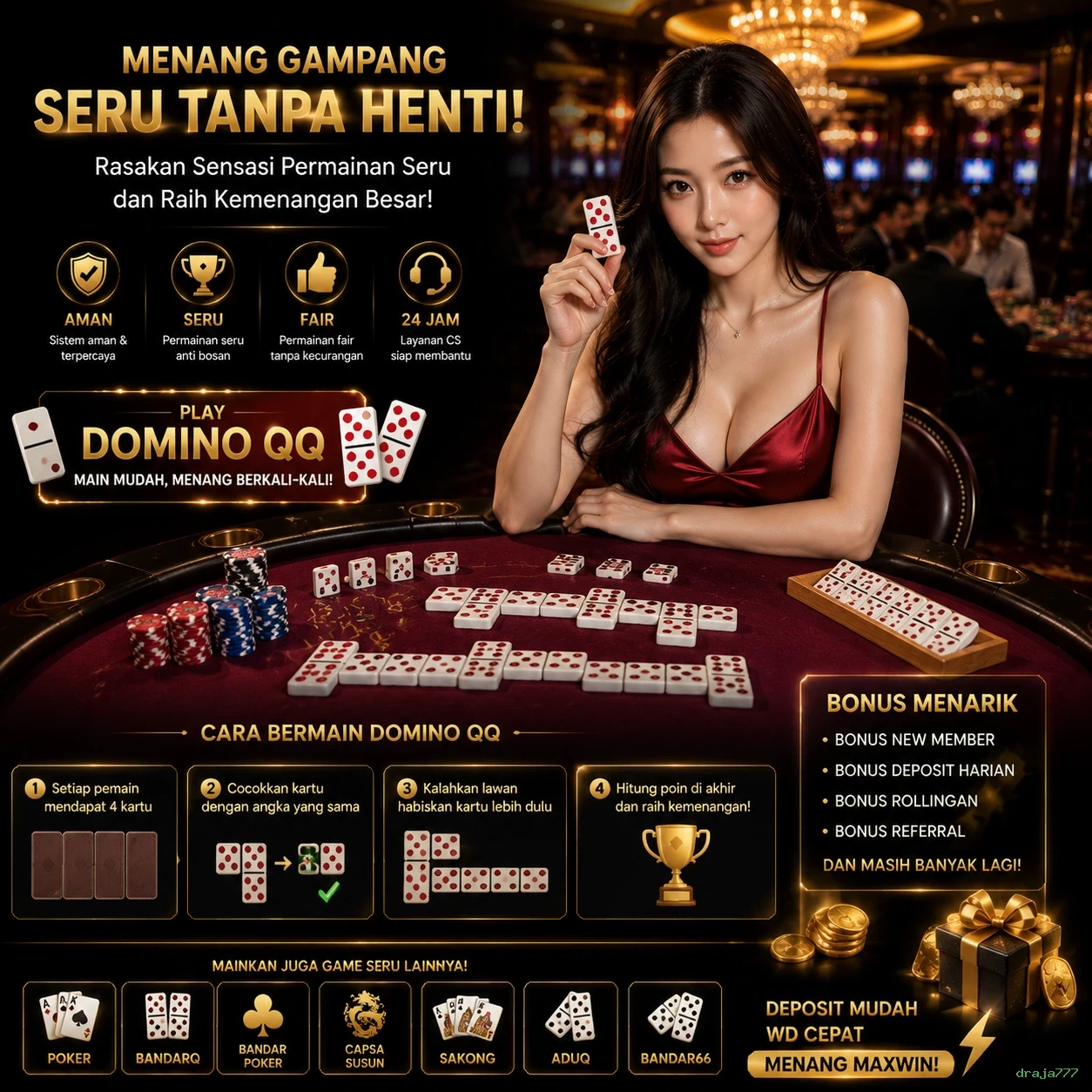 draja777 Dukungan Pelanggan